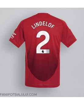 Manchester United Victor Lindelof #2 Tricou Fotbal Replică 2024-25 Barbati Acasa